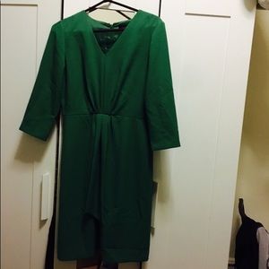 Tahari V neck Dress