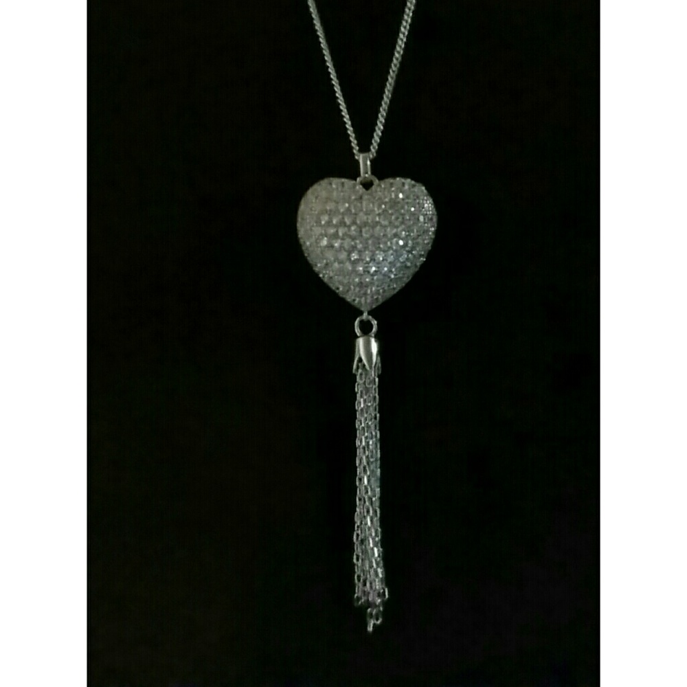 Stella Picciotto Sterling Silver Heart Necklace