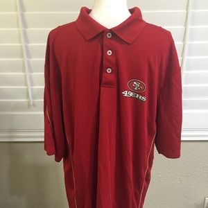 SF 49ers Majestic Cool Base 2XL Polo