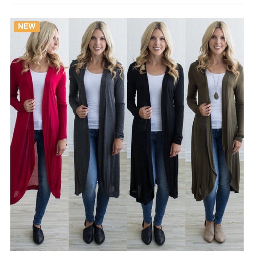 Beautiful long knit sweater