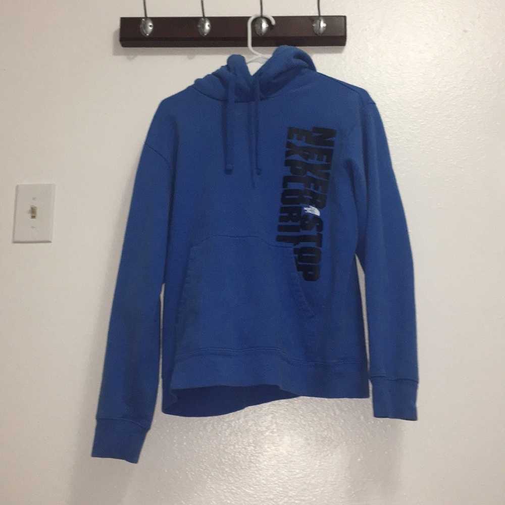 Men's Blue "The North Face" Hoodie