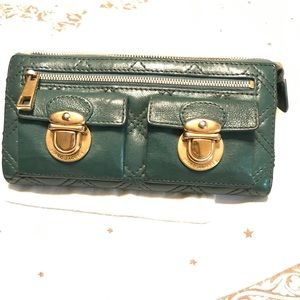 MARC JACOBS quilted clutch wallet