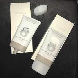Two Omorovicza Moor Cream Cleansers