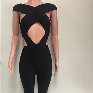 Bandage jumpsuit
