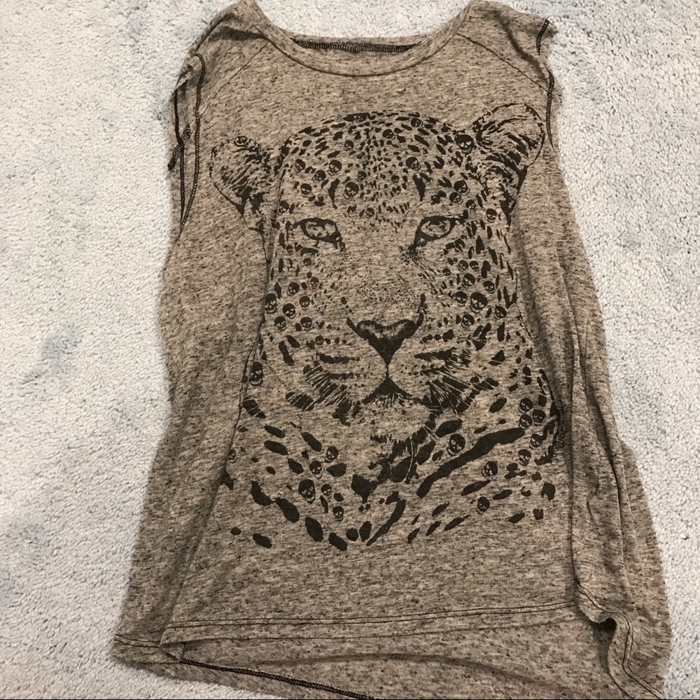 Lauren Moshi Cheetah Tee