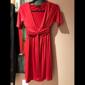 Wrap style dress