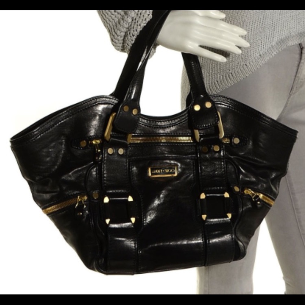 ISO Jimmy Choo "Marcia" bag in ***BLACK***