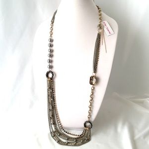 Betsey Johnson 'Throwback To Betsey' Long Necklace  NWT!