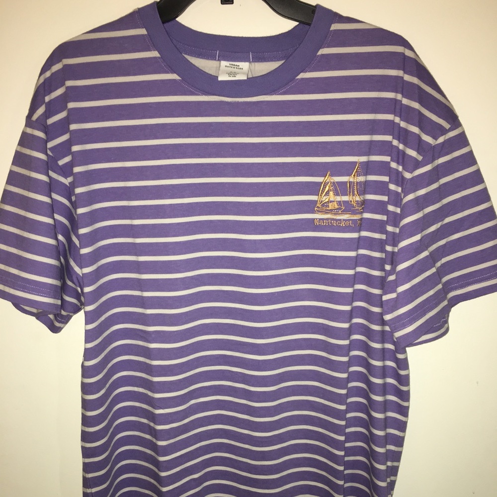 UO Lavender Striped Tee