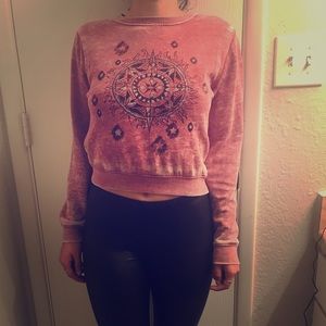 L.A. HEARTS CROP TOP