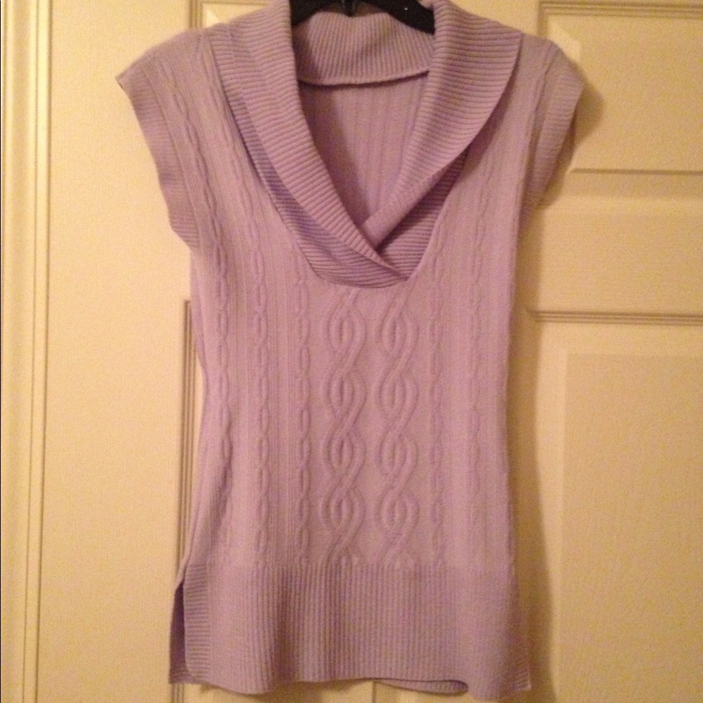 Lavender lilac light purple tunic top - Picture 2 of 2