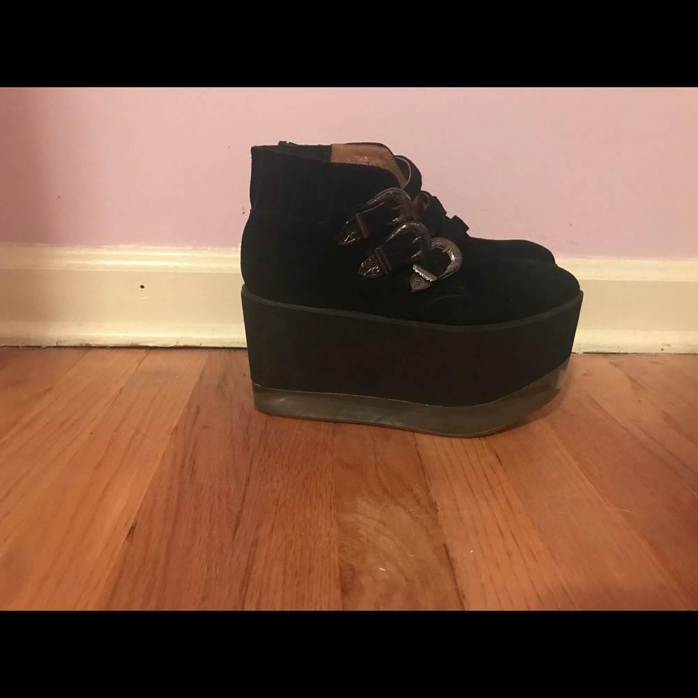 Jeffery Campbell wedge shoes, never been worn!