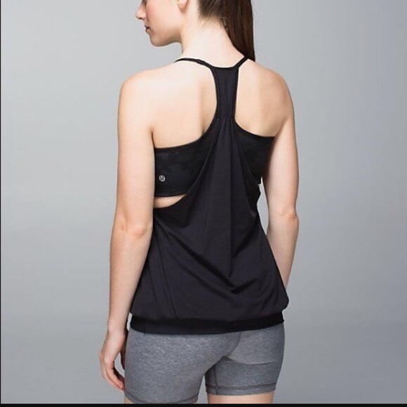lululemon athletica Tops - Lululemon No Limits Tank in Black