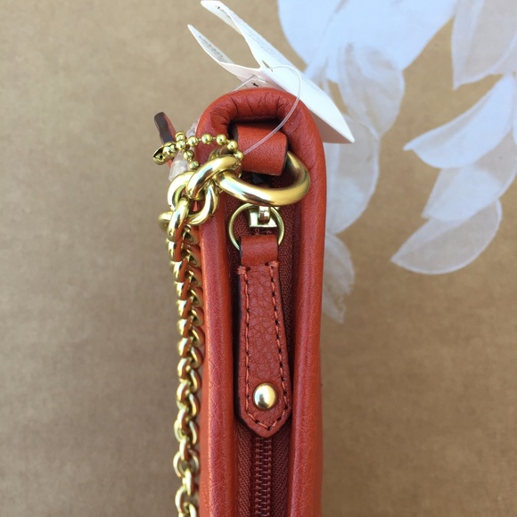 NWT Coach Madison Large Leather Wristlet (48669) - Picture 6 of 8