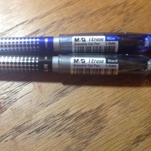 Japanese erasable gel pen