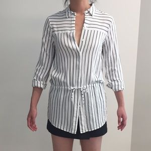 Striped relax fit shirt