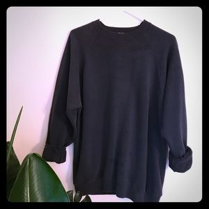 Oversized crew sweatshirt