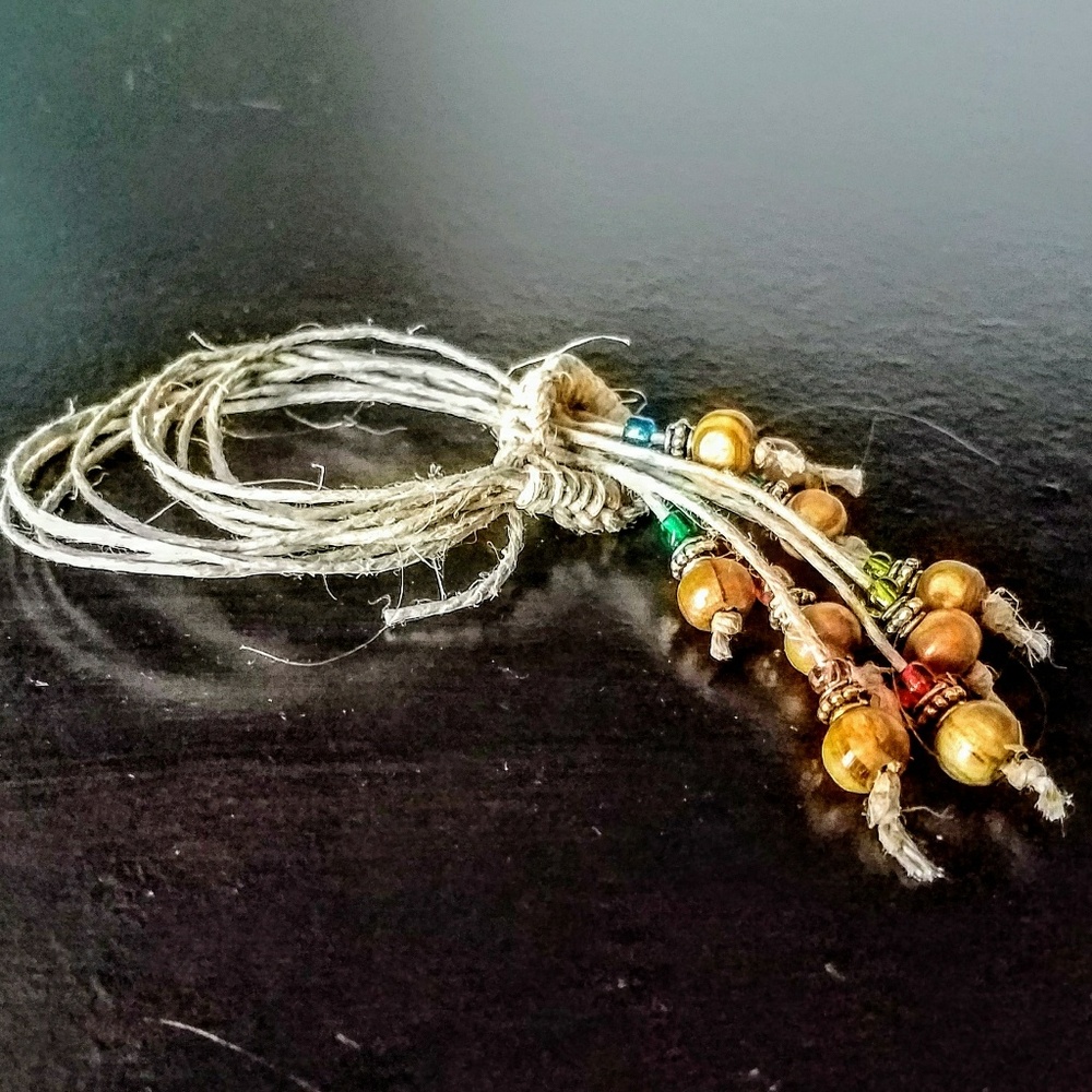 Host Pick!😊🎉🏆♥️Boho Hemp & Beads Accessory