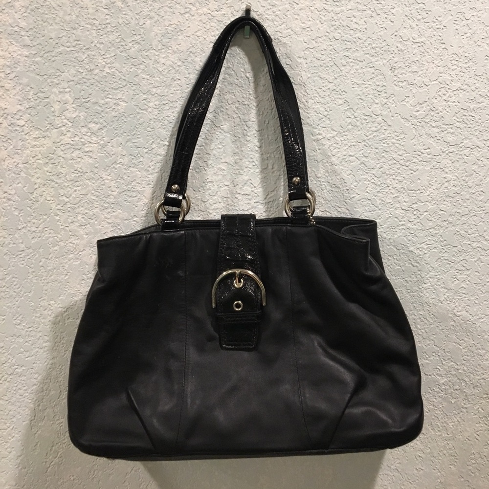 Coach leather purse