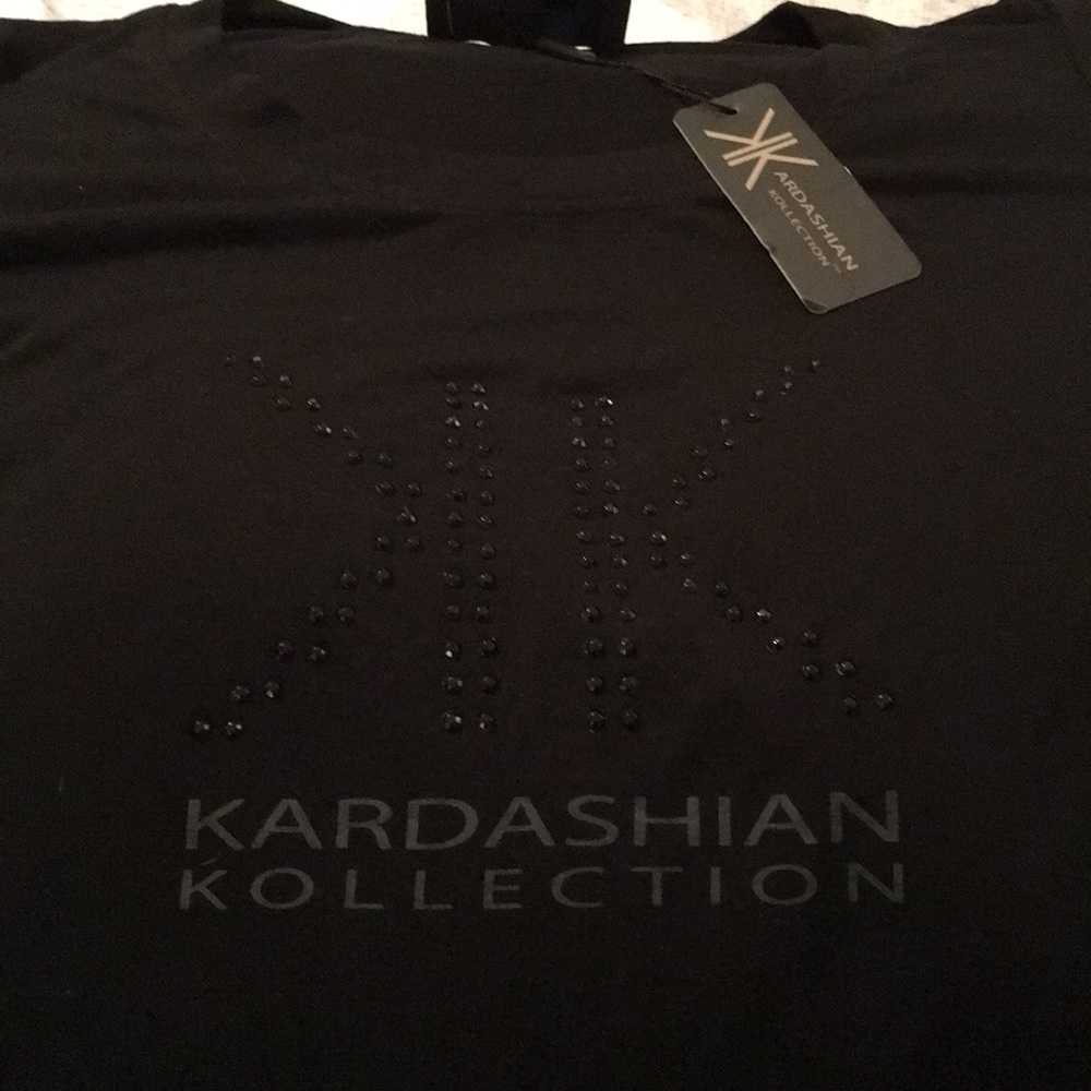 Kardashian Kollection Black Tee