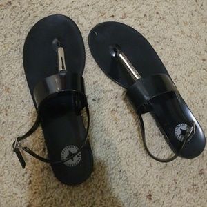 BCBGeneration jelly thong sandals