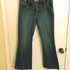 CAbi patch pocket jeans