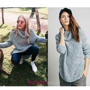 Free People Dylan sweater as seen on Gigi Hadid