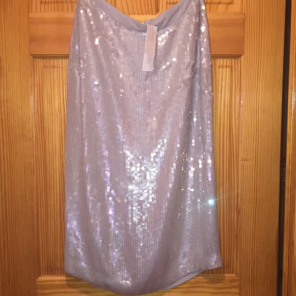French connection sequin skirt
