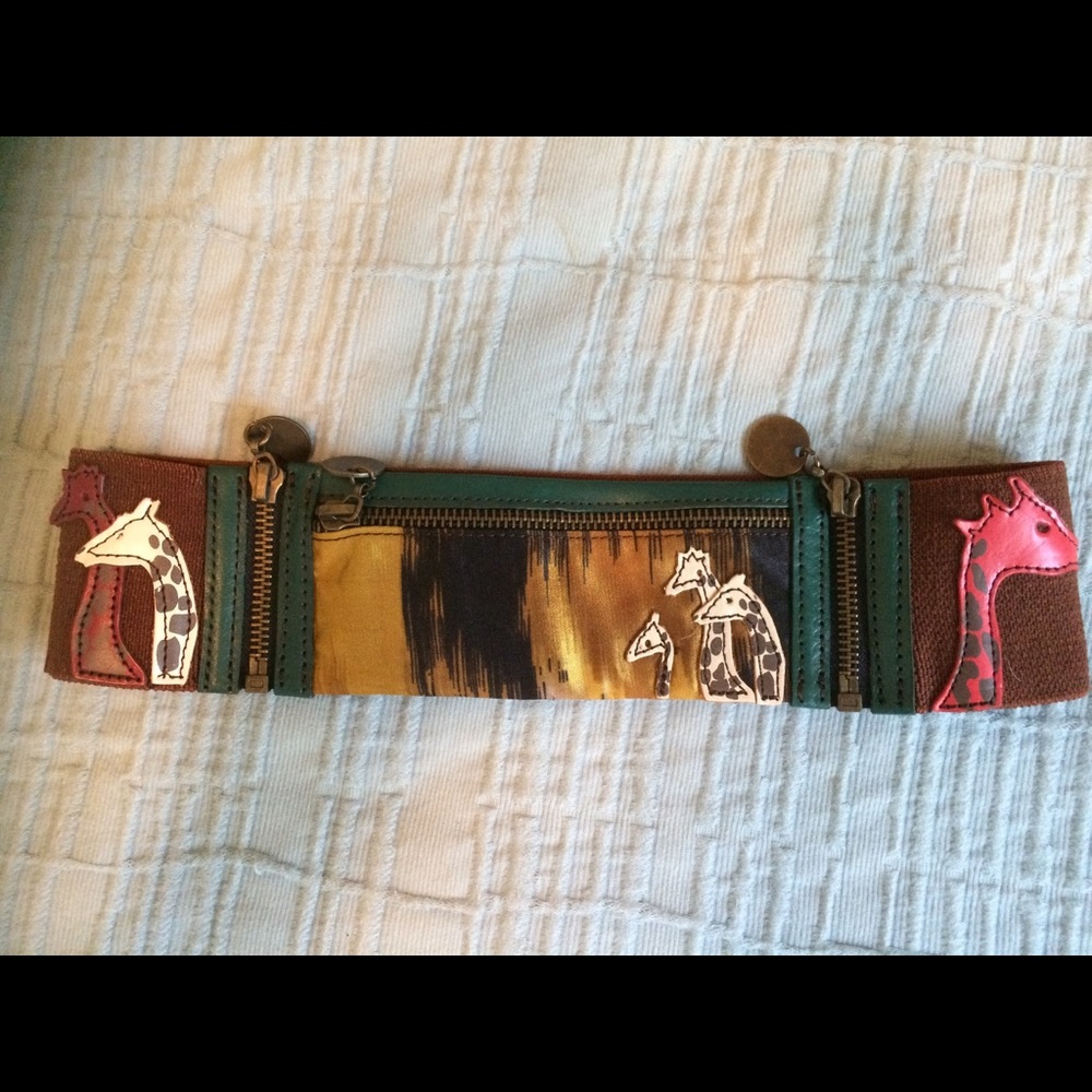 Anthropologie Giraffe Belt