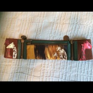 Anthropologie Giraffe Belt