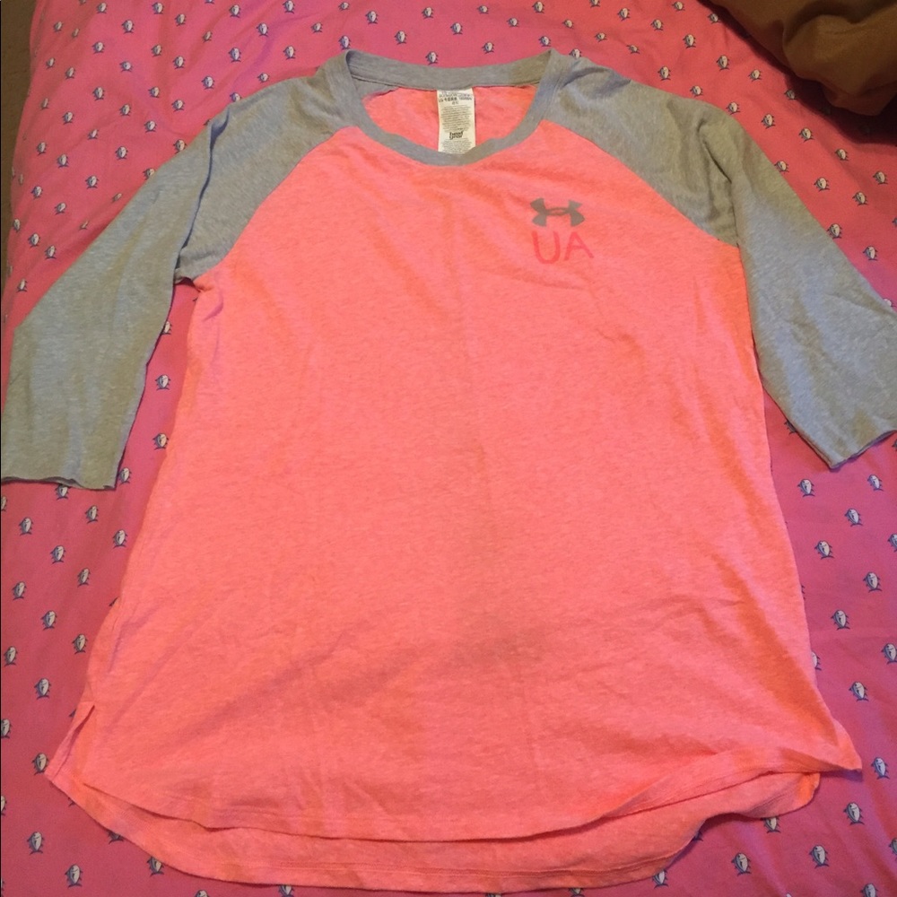Under Armour baseball tee
