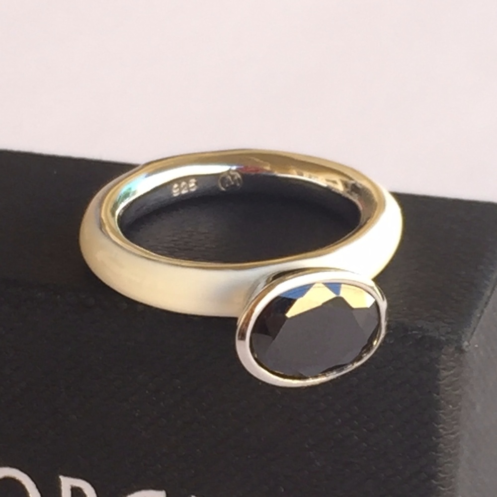 Giorgio Martello Milano White Lacquer Ring