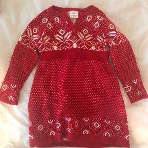 Hanna Anderson size 90 sweater dress
