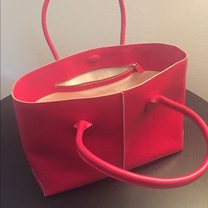 TOD'S Large Red Tote Bag, very good condition.
