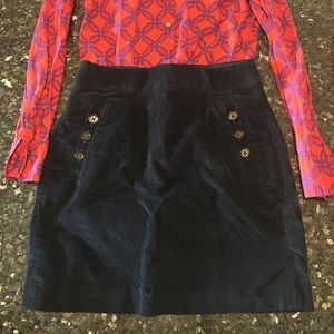 Banana Republic Mini cord skirt