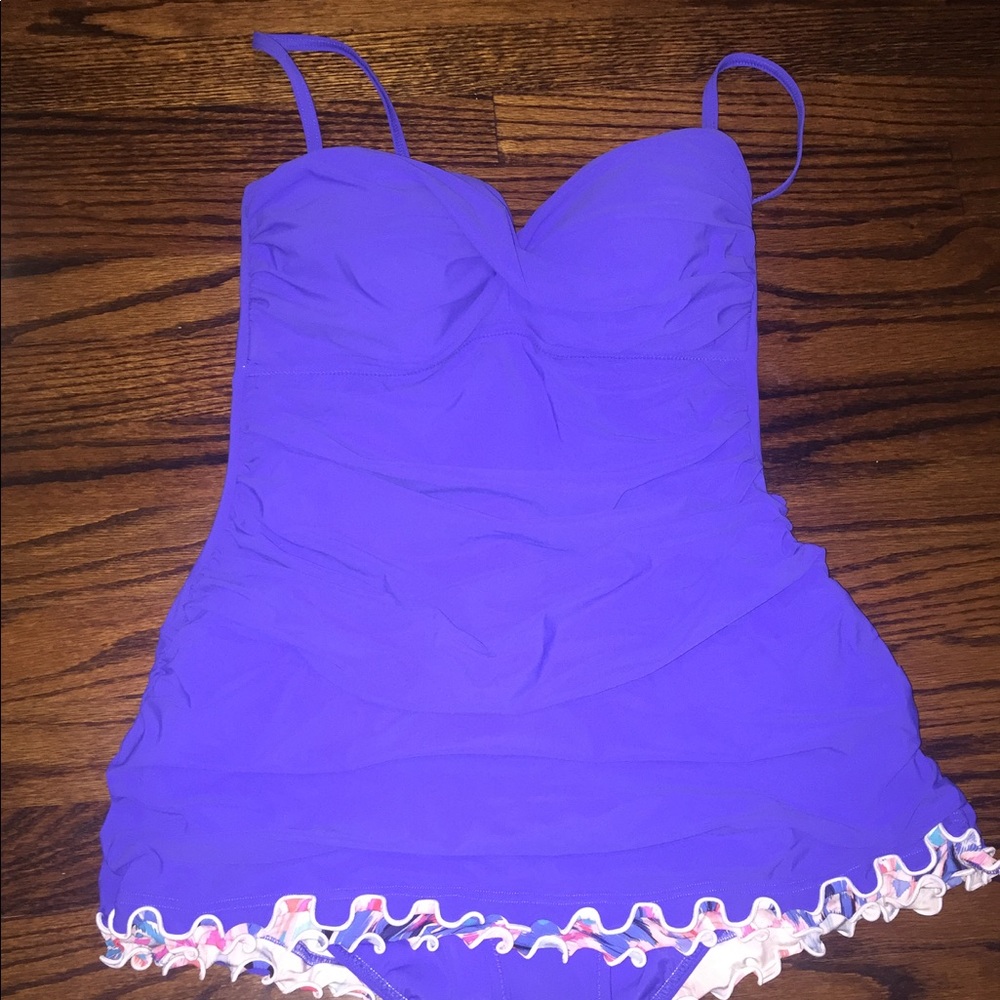 Everything but water one piece bathing suit