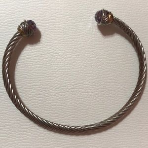 Sterling Silver Bangle Cable Bracelet