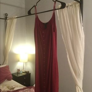 Xxi forever 21 Burgundy dress sz S