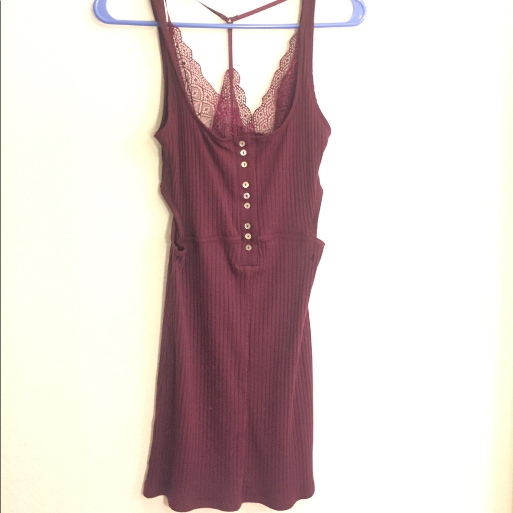 Free people side cut out dress