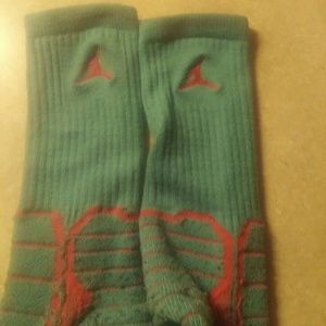 Blue Jordan socks