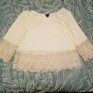 Cream Blouse