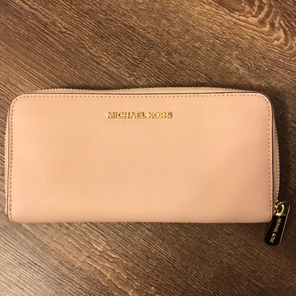 NWT blush pink wallet
