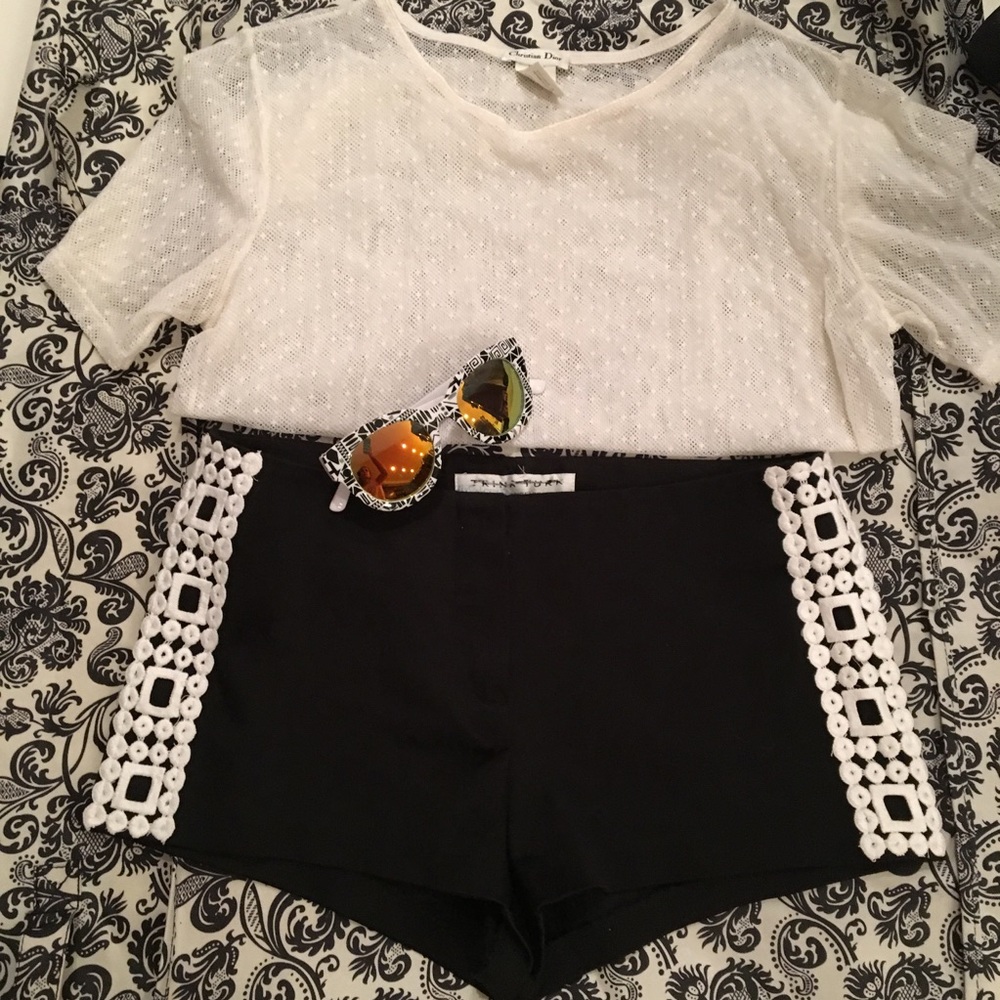 ✨*read info*Vintage 80s Christian Dior mesh tee L - Picture 5 of 8