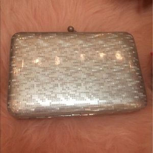 Silver clutch