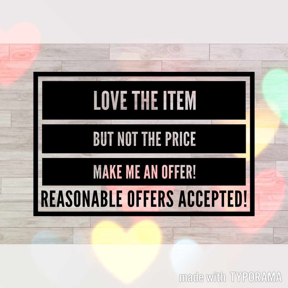Some are already marked down, some aren't!