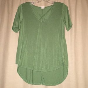 Target green shirt