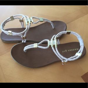 New in box Madden sandals, blush color