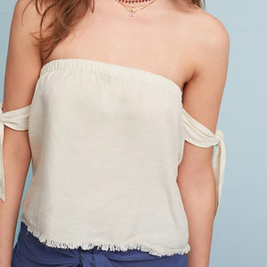|Anthro| NWT C&S Frayed Off The Shoulder Top - XL