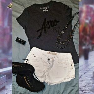 Sequin logo basic t-shirt