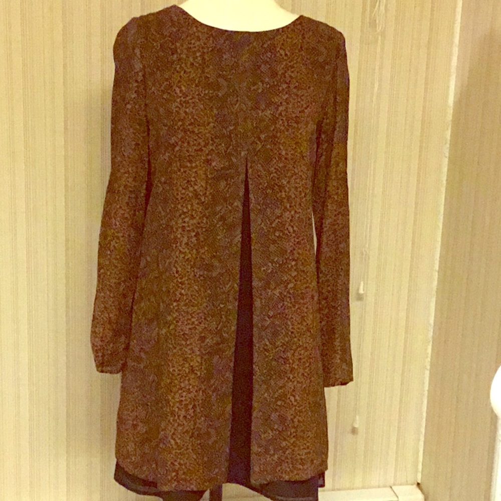 Flowy Overlay Dress